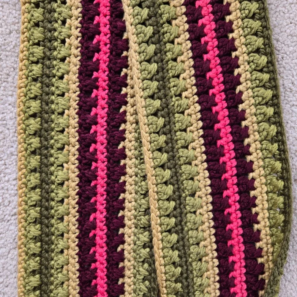 Lucky Cactus Scarf Crochet